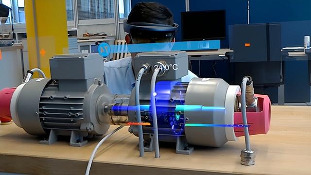 中電光谷數字產業園亮相進博會 AR產品賦能電動機制造業